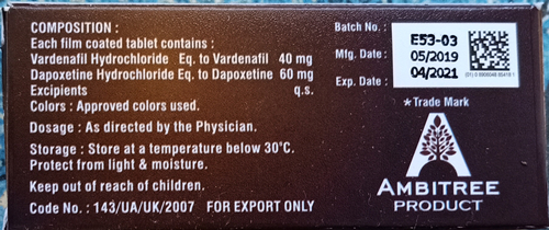 超级艾力达双效片